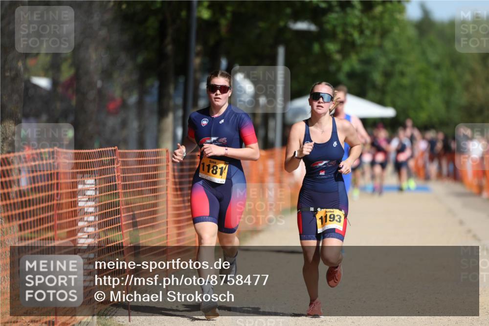 07.09.2025 - 19. Norderstedt Triathlon Michael Strokosch http://msf.ph/oto/8758477 07.09.2025 12:05:31 Laufen 155, 1181, 1193, 1228 meine-sportfotos.de