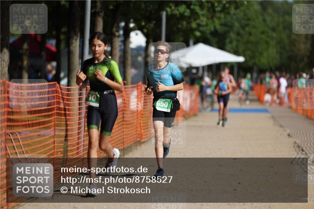 07.09.2025 - 19. Norderstedt Triathlon Michael Strokosch http://msf.ph/oto/8758527 07.09.2025 11:04:32 Laufen 110, 650 meine-sportfotos.de