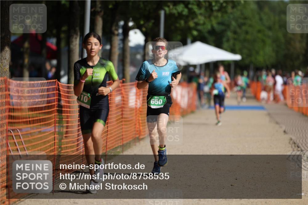 07.09.2025 - 19. Norderstedt Triathlon Michael Strokosch http://msf.ph/oto/8758535 07.09.2025 11:04:33 Laufen 110, 650 meine-sportfotos.de