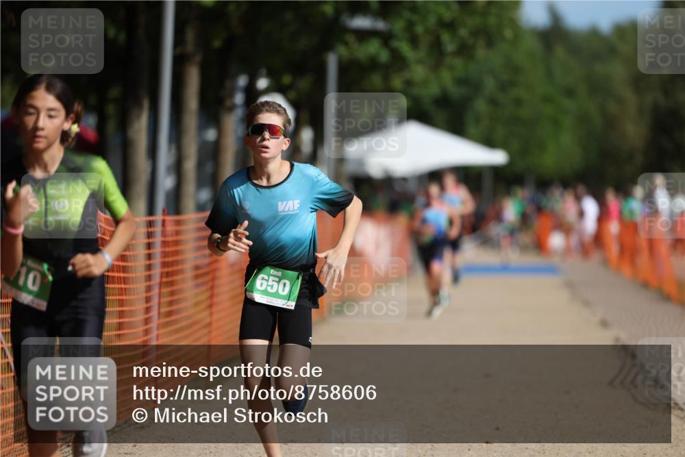 07.09.2025 - 19. Norderstedt Triathlon Michael Strokosch http://msf.ph/oto/8758606 07.09.2025 11:04:34 Laufen 110, 650 meine-sportfotos.de