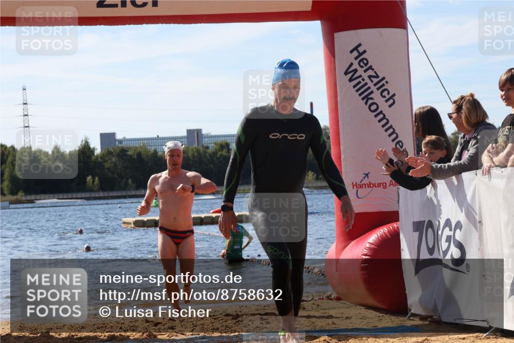 07.09.2025 - 19. Norderstedt Triathlon Luisa Fischer http://msf.ph/oto/8758632 07.09.2025 11:50:11 Schwimmen 757, 762, 828 meine-sportfotos.de