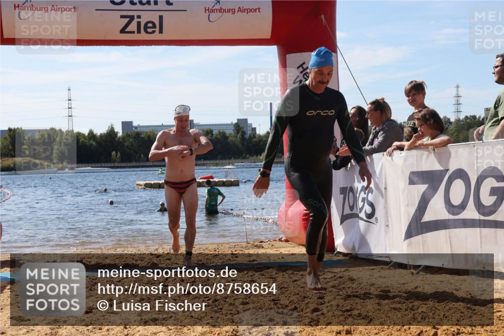 07.09.2025 - 19. Norderstedt Triathlon Luisa Fischer http://msf.ph/oto/8758654 07.09.2025 11:50:12 Schwimmen 757, 762, 828 meine-sportfotos.de