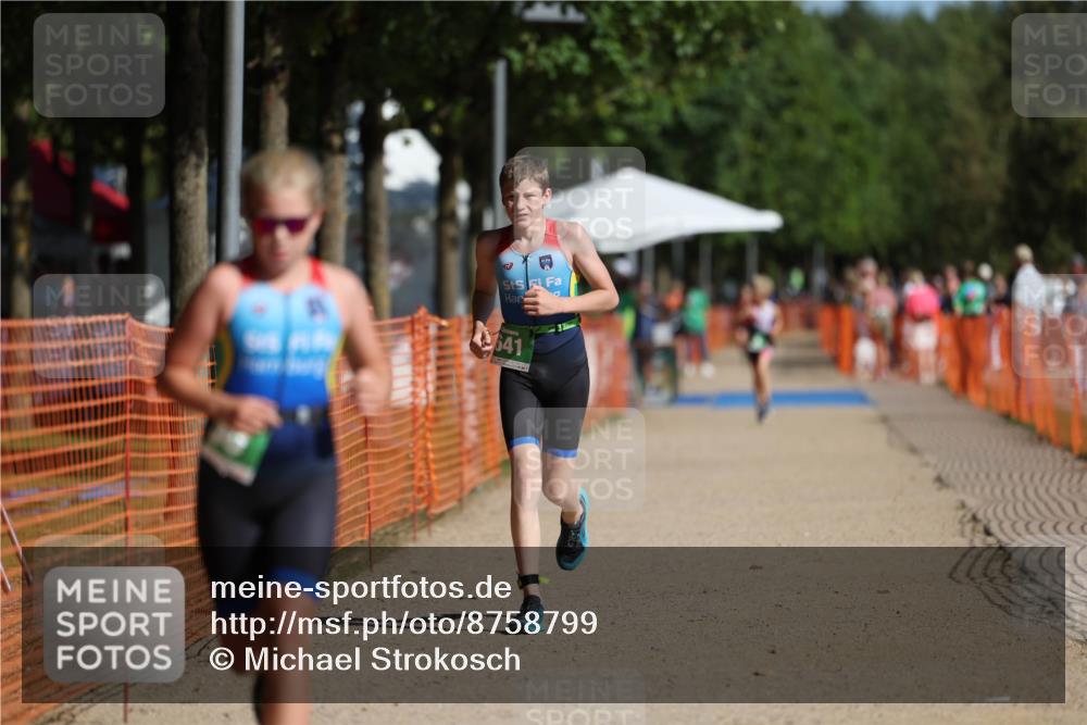07.09.2025 - 19. Norderstedt Triathlon Michael Strokosch http://msf.ph/oto/8758799 07.09.2025 11:04:42 Laufen 100, 641 meine-sportfotos.de