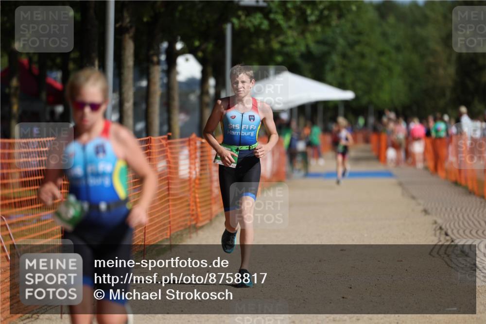 07.09.2025 - 19. Norderstedt Triathlon Michael Strokosch http://msf.ph/oto/8758817 07.09.2025 11:04:42 Laufen 100, 641 meine-sportfotos.de