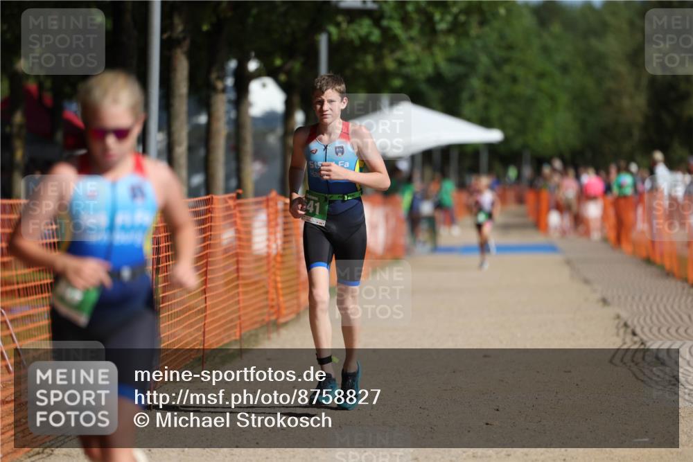 07.09.2025 - 19. Norderstedt Triathlon Michael Strokosch http://msf.ph/oto/8758827 07.09.2025 11:04:42 Laufen 100, 641 meine-sportfotos.de