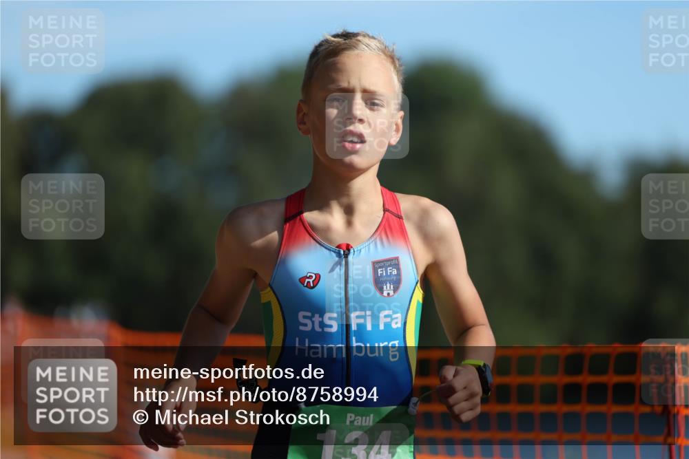 07.09.2025 - 19. Norderstedt Triathlon Michael Strokosch http://msf.ph/oto/8758994 07.09.2025 10:44:15 Laufen 134 meine-sportfotos.de