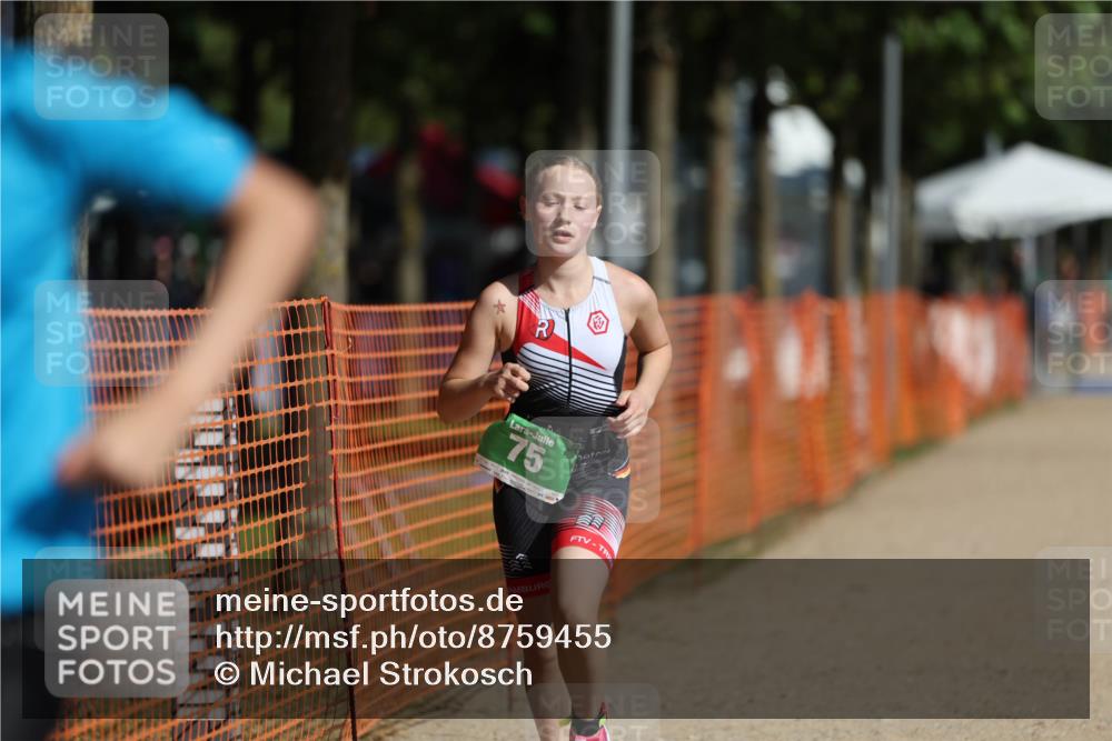 07.09.2025 - 19. Norderstedt Triathlon Michael Strokosch http://msf.ph/oto/8759455 07.09.2025 11:06:33 Laufen 67, 75, 133 meine-sportfotos.de