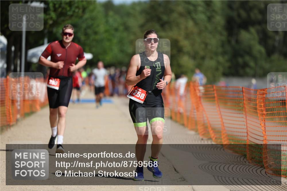 07.09.2025 - 19. Norderstedt Triathlon Michael Strokosch http://msf.ph/oto/8759568 07.09.2025 12:06:22 Laufen 280, 1258 meine-sportfotos.de