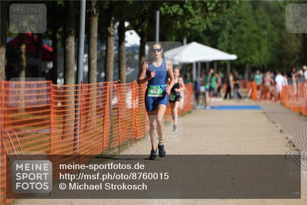 07.09.2025 - 19. Norderstedt Triathlon Michael Strokosch http://msf.ph/oto/8760015 07.09.2025 11:08:27 Laufen 653 meine-sportfotos.de
