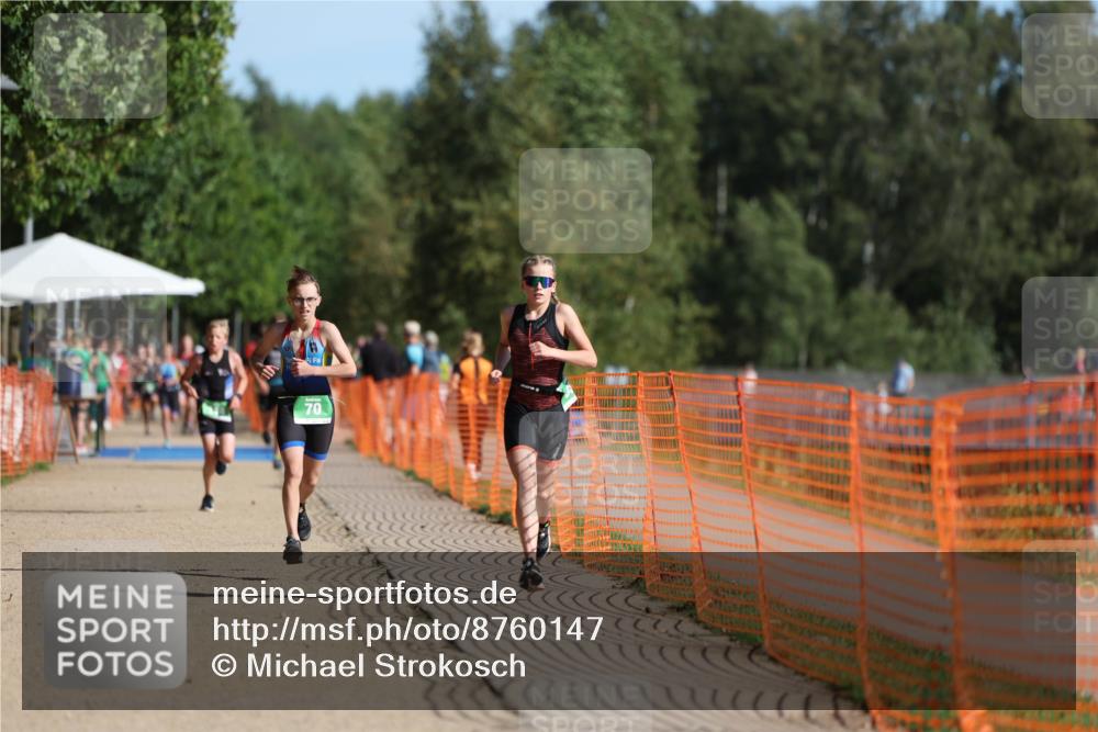 07.09.2025 - 19. Norderstedt Triathlon Michael Strokosch http://msf.ph/oto/8760147 07.09.2025 10:45:10 Laufen 70, 682 meine-sportfotos.de