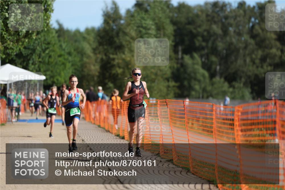 07.09.2025 - 19. Norderstedt Triathlon Michael Strokosch http://msf.ph/oto/8760161 07.09.2025 10:45:10 Laufen 70, 682 meine-sportfotos.de