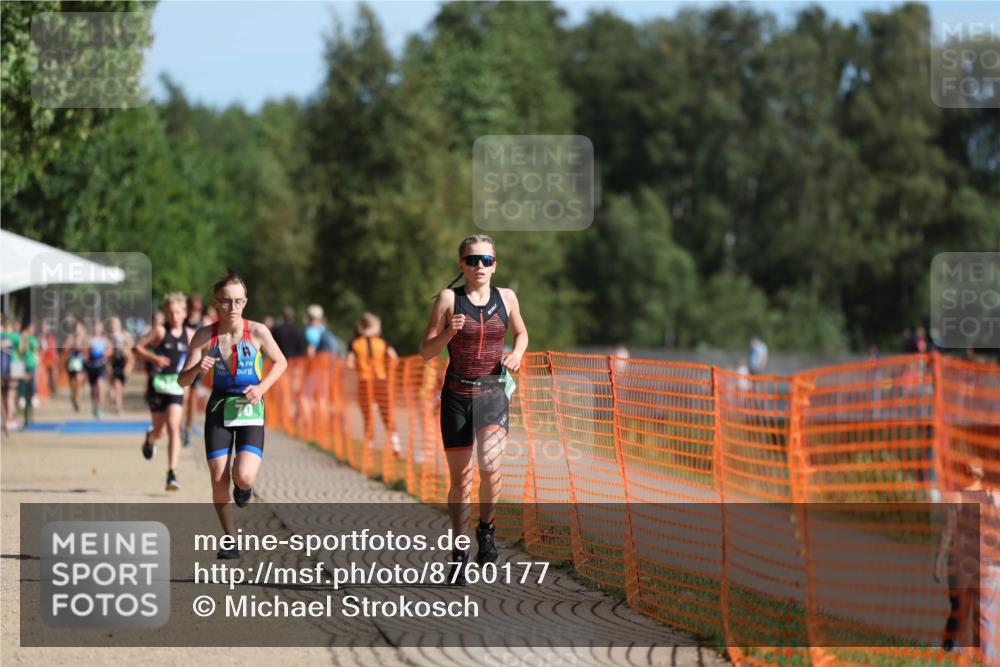 07.09.2025 - 19. Norderstedt Triathlon Michael Strokosch http://msf.ph/oto/8760177 07.09.2025 10:45:10 Laufen 70, 682 meine-sportfotos.de