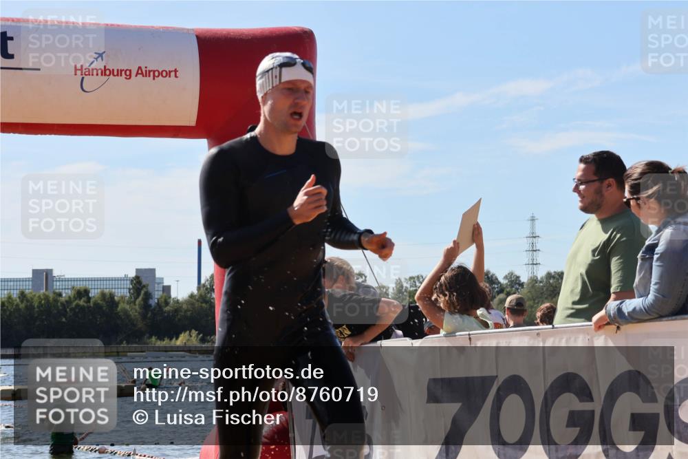 07.09.2025 - 19. Norderstedt Triathlon Luisa Fischer http://msf.ph/oto/8760719 07.09.2025 12:07:23 Schwimmen 173, 188, 308, 783, 814 meine-sportfotos.de