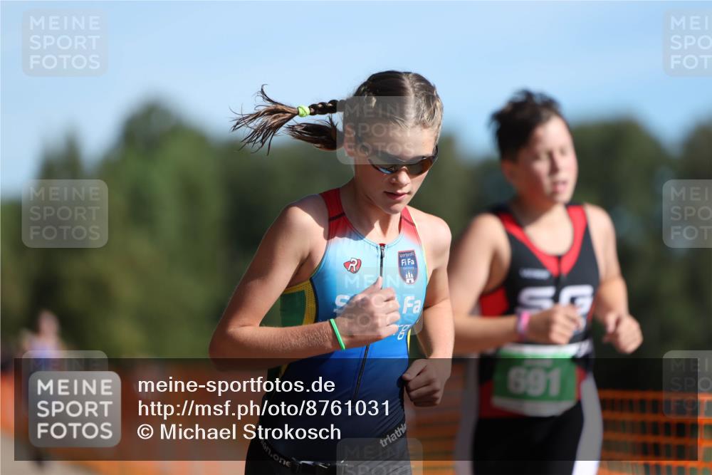 07.09.2025 - 19. Norderstedt Triathlon Michael Strokosch http://msf.ph/oto/8761031 07.09.2025 10:45:41 Laufen 76, 691 meine-sportfotos.de
