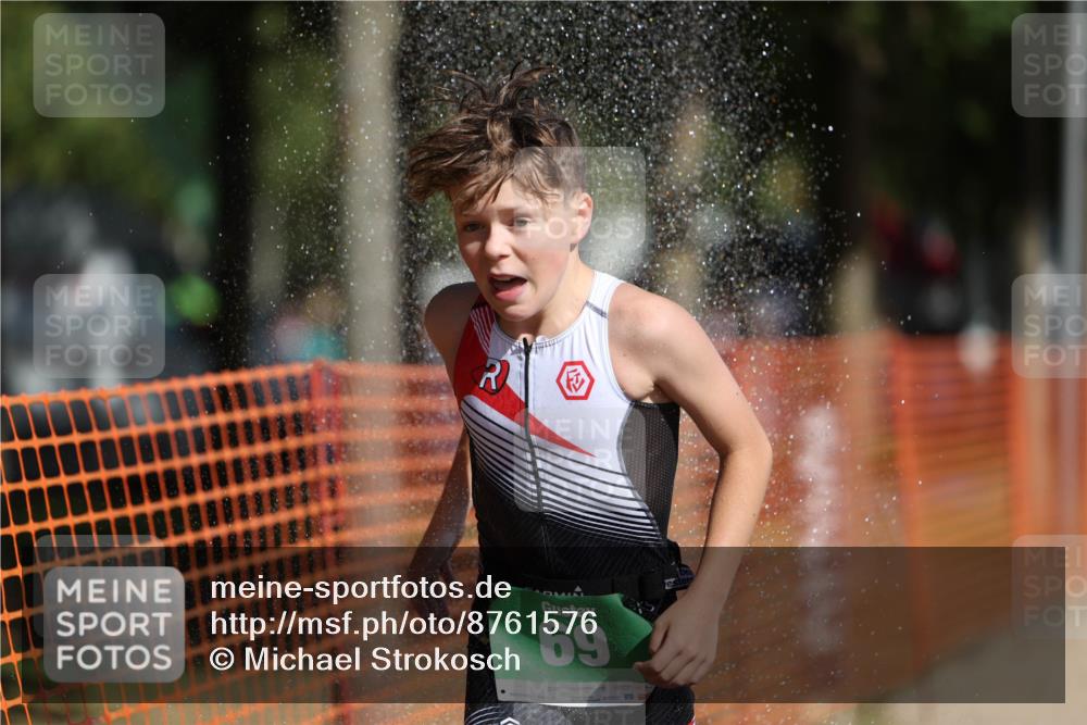 07.09.2025 - 19. Norderstedt Triathlon Michael Strokosch http://msf.ph/oto/8761576 07.09.2025 11:14:11 Laufen 69 meine-sportfotos.de
