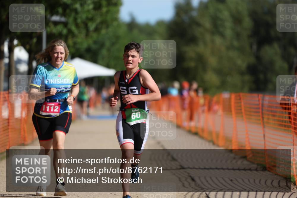 07.09.2025 - 19. Norderstedt Triathlon Michael Strokosch http://msf.ph/oto/8762171 07.09.2025 10:46:31 Laufen 60, 1112 meine-sportfotos.de