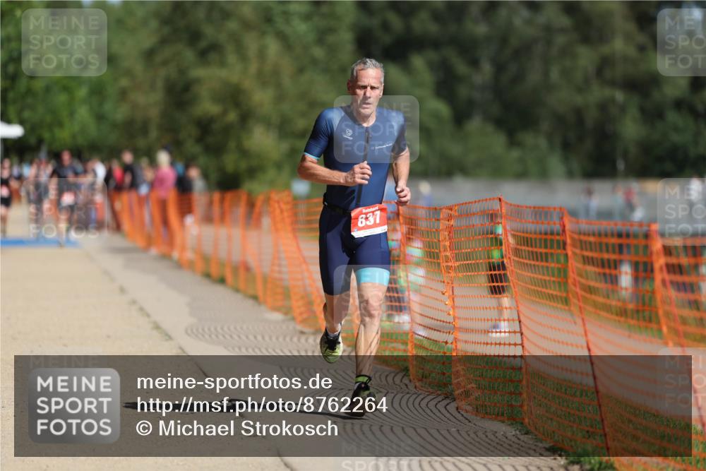 07.09.2025 - 19. Norderstedt Triathlon Michael Strokosch http://msf.ph/oto/8762264 07.09.2025 12:08:33 Laufen 149, 837 meine-sportfotos.de