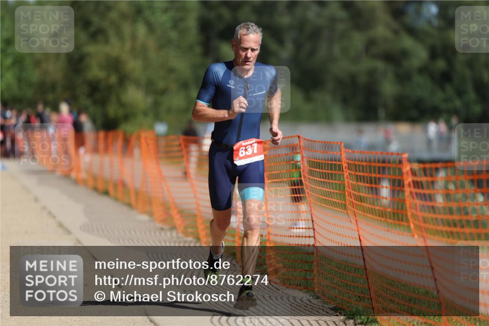 07.09.2025 - 19. Norderstedt Triathlon Michael Strokosch http://msf.ph/oto/8762274 07.09.2025 12:08:34 Laufen 149, 837 meine-sportfotos.de