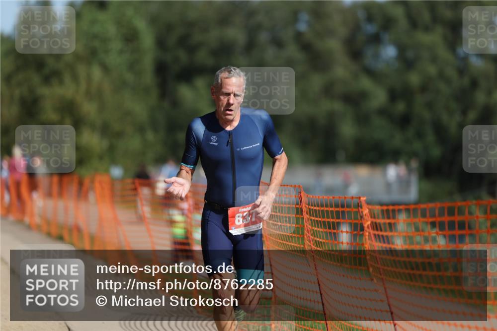07.09.2025 - 19. Norderstedt Triathlon Michael Strokosch http://msf.ph/oto/8762285 07.09.2025 12:08:34 Laufen 149, 837 meine-sportfotos.de