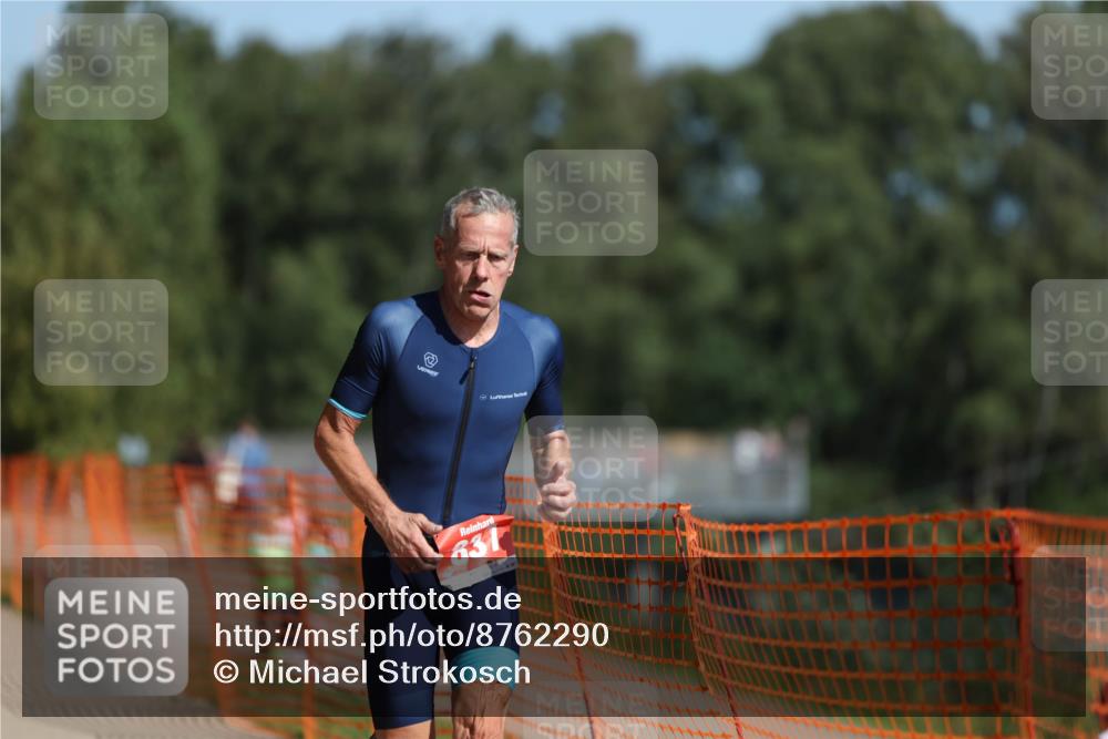 07.09.2025 - 19. Norderstedt Triathlon Michael Strokosch http://msf.ph/oto/8762290 07.09.2025 12:08:34 Laufen 149, 837 meine-sportfotos.de