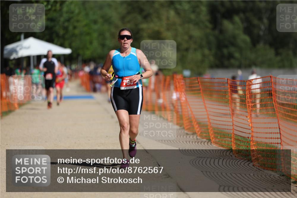 07.09.2025 - 19. Norderstedt Triathlon Michael Strokosch http://msf.ph/oto/8762567 07.09.2025 12:09:02 Laufen 793 meine-sportfotos.de