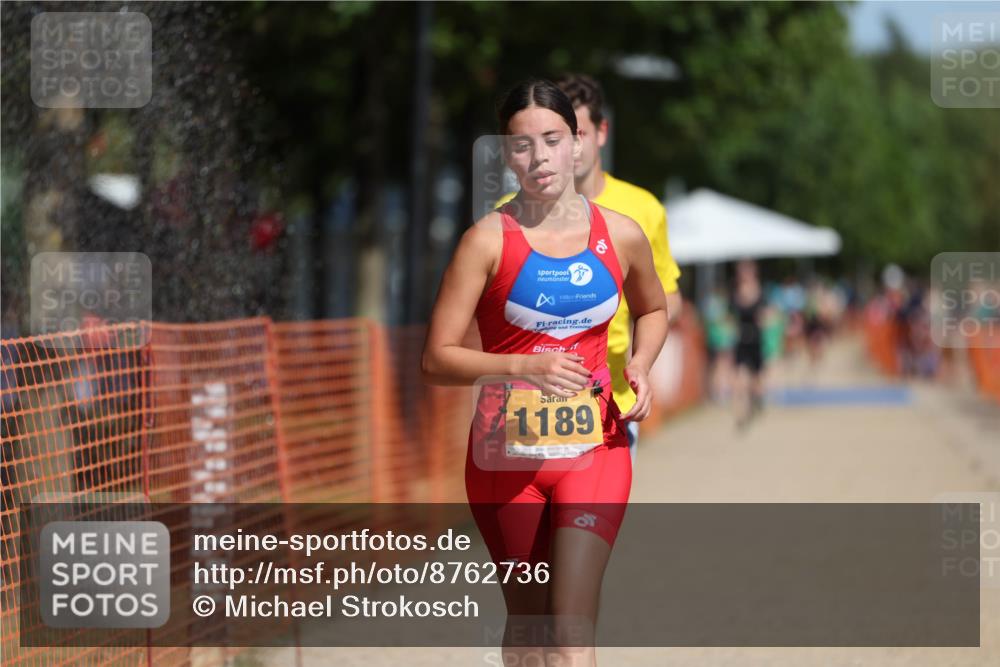 07.09.2025 - 19. Norderstedt Triathlon Michael Strokosch http://msf.ph/oto/8762736 07.09.2025 12:09:19 Laufen 228, 849, 1189 meine-sportfotos.de