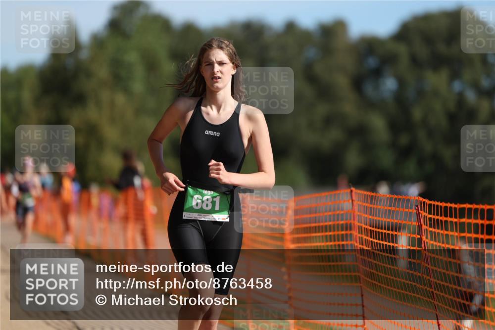 07.09.2025 - 19. Norderstedt Triathlon Michael Strokosch http://msf.ph/oto/8763458 07.09.2025 10:47:43 Laufen 83, 681 meine-sportfotos.de