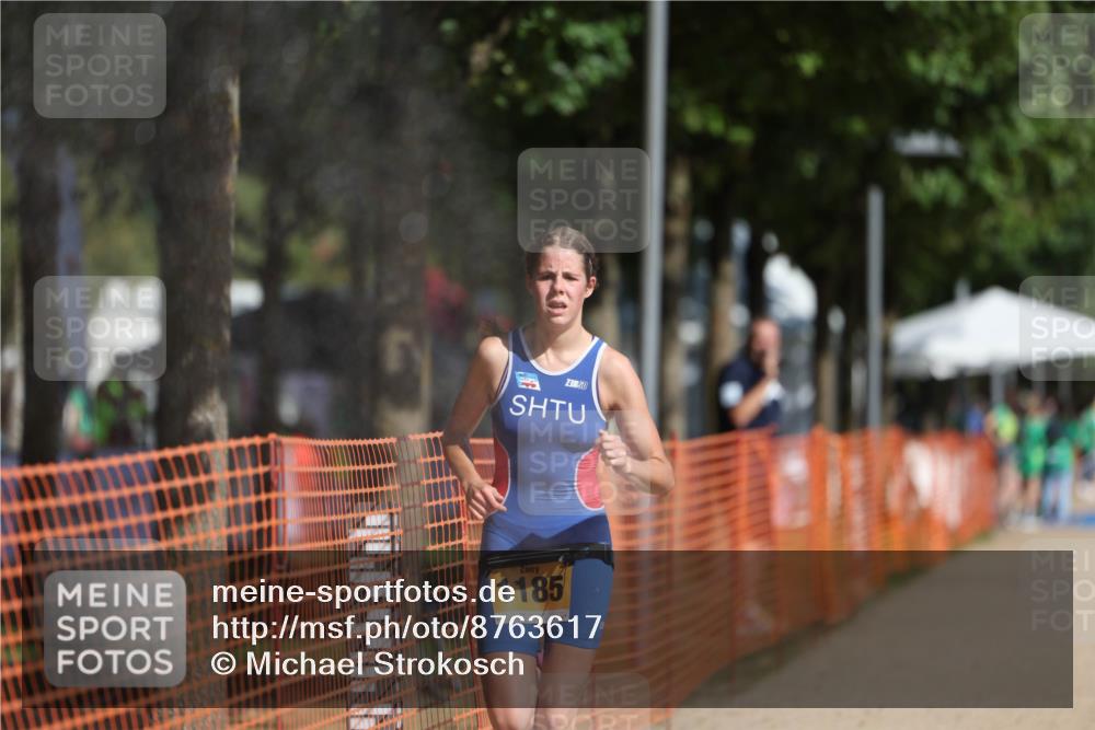 07.09.2025 - 19. Norderstedt Triathlon Michael Strokosch http://msf.ph/oto/8763617 07.09.2025 11:30:21 Laufen 1185 meine-sportfotos.de