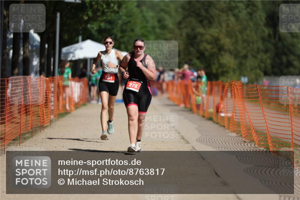07.09.2025 - 19. Norderstedt Triathlon Michael Strokosch http://msf.ph/oto/8763817 07.09.2025 12:10:57 Laufen 278, 731 meine-sportfotos.de