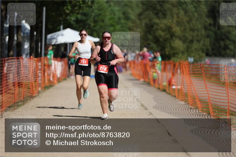 07.09.2025 - 19. Norderstedt Triathlon Michael Strokosch http://msf.ph/oto/8763820 07.09.2025 12:10:57 Laufen 278, 731 meine-sportfotos.de
