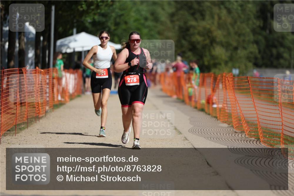 07.09.2025 - 19. Norderstedt Triathlon Michael Strokosch http://msf.ph/oto/8763828 07.09.2025 12:10:58 Laufen 278, 731 meine-sportfotos.de