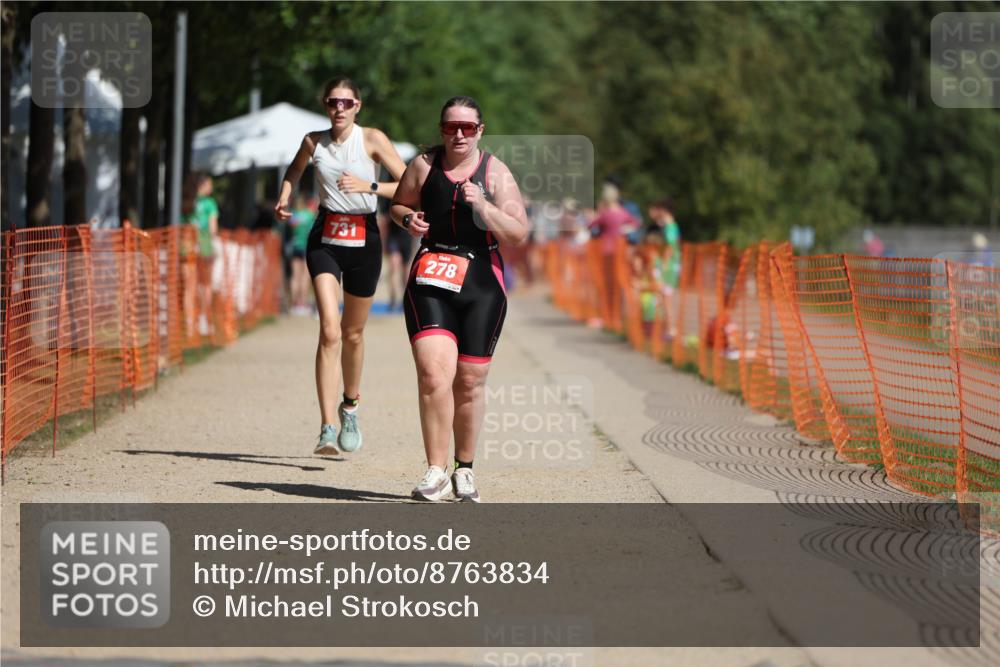 07.09.2025 - 19. Norderstedt Triathlon Michael Strokosch http://msf.ph/oto/8763834 07.09.2025 12:10:58 Laufen 278, 731 meine-sportfotos.de