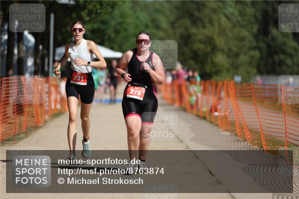 07.09.2025 - 19. Norderstedt Triathlon Michael Strokosch http://msf.ph/oto/8763874 07.09.2025 12:10:59 Laufen 278, 731 meine-sportfotos.de