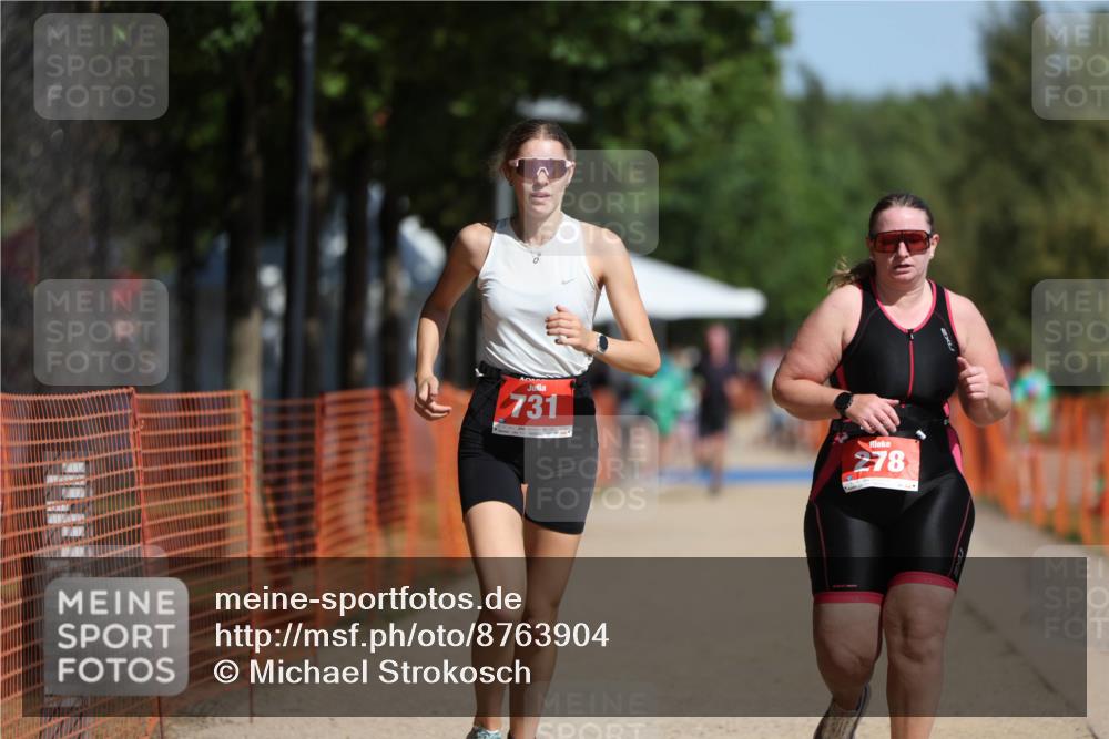 07.09.2025 - 19. Norderstedt Triathlon Michael Strokosch http://msf.ph/oto/8763904 07.09.2025 12:11:01 Laufen 278, 731 meine-sportfotos.de