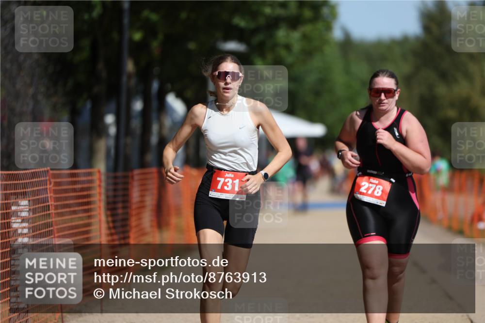 07.09.2025 - 19. Norderstedt Triathlon Michael Strokosch http://msf.ph/oto/8763913 07.09.2025 12:11:01 Laufen 278, 731 meine-sportfotos.de