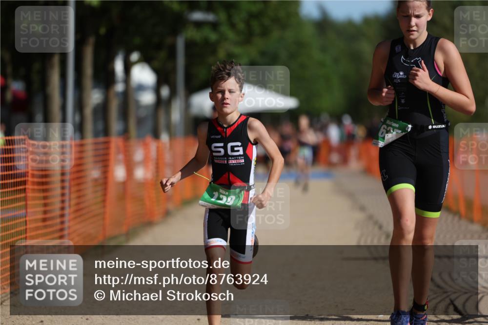 07.09.2025 - 19. Norderstedt Triathlon Michael Strokosch http://msf.ph/oto/8763924 07.09.2025 10:48:00 Laufen 124, 129, 635, 639, 1110 meine-sportfotos.de
