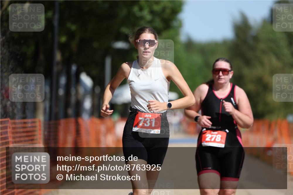07.09.2025 - 19. Norderstedt Triathlon Michael Strokosch http://msf.ph/oto/8763925 07.09.2025 12:11:02 Laufen 278, 731 meine-sportfotos.de