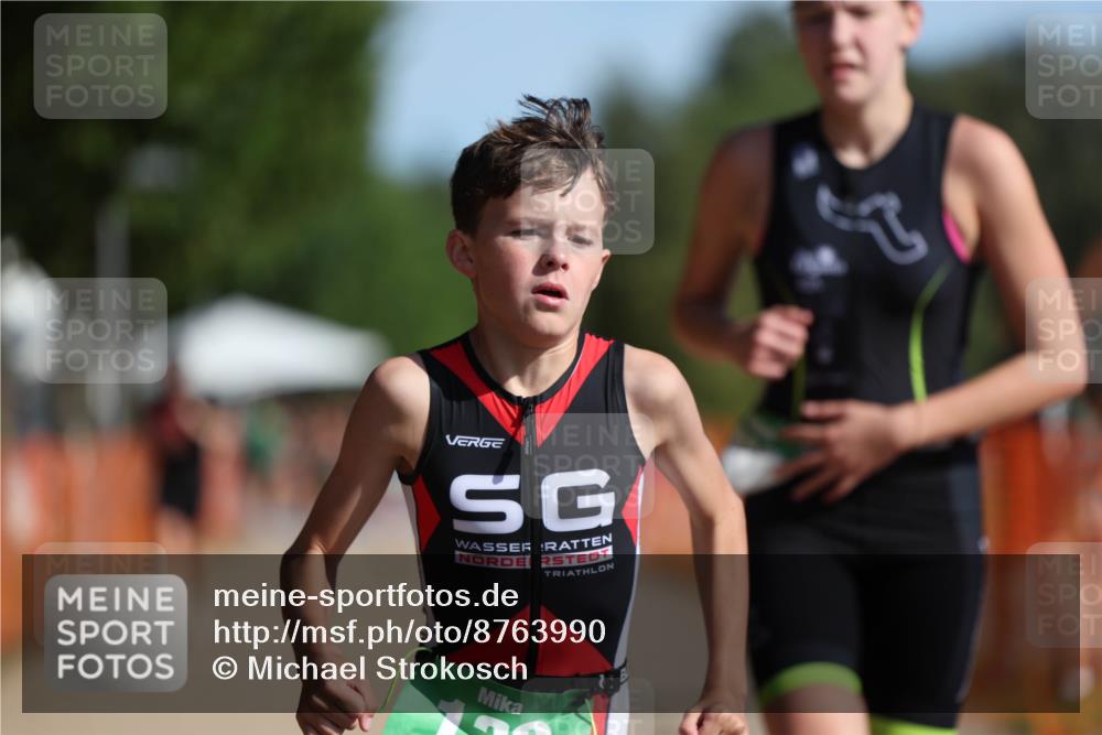 07.09.2025 - 19. Norderstedt Triathlon Michael Strokosch http://msf.ph/oto/8763990 07.09.2025 10:48:02 Laufen 124, 129, 635, 639, 1115 meine-sportfotos.de