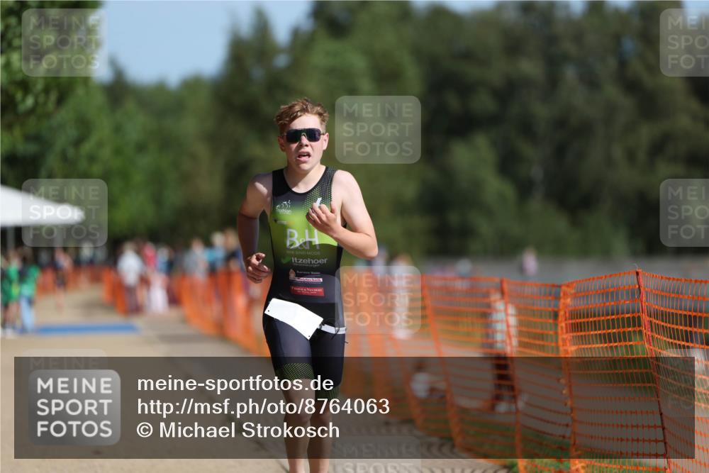 07.09.2025 - 19. Norderstedt Triathlon Michael Strokosch http://msf.ph/oto/8764063 07.09.2025 11:30:54 Laufen 1180, 1188 meine-sportfotos.de