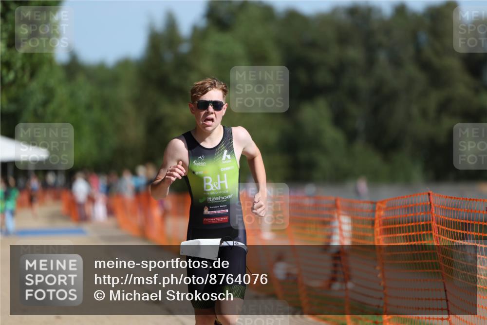 07.09.2025 - 19. Norderstedt Triathlon Michael Strokosch http://msf.ph/oto/8764076 07.09.2025 11:30:54 Laufen 1180, 1188 meine-sportfotos.de