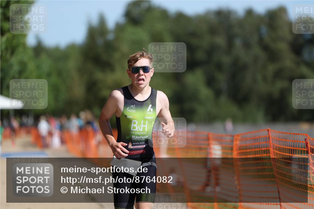 07.09.2025 - 19. Norderstedt Triathlon Michael Strokosch http://msf.ph/oto/8764082 07.09.2025 11:30:54 Laufen 1180, 1188 meine-sportfotos.de