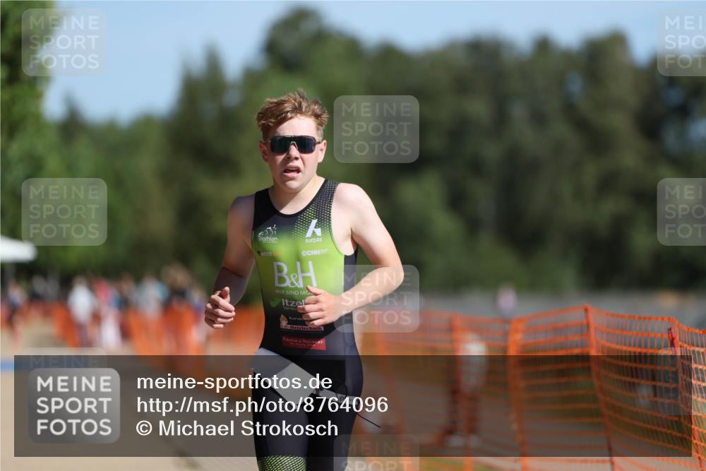 07.09.2025 - 19. Norderstedt Triathlon Michael Strokosch http://msf.ph/oto/8764096 07.09.2025 11:30:55 Laufen 1180 meine-sportfotos.de