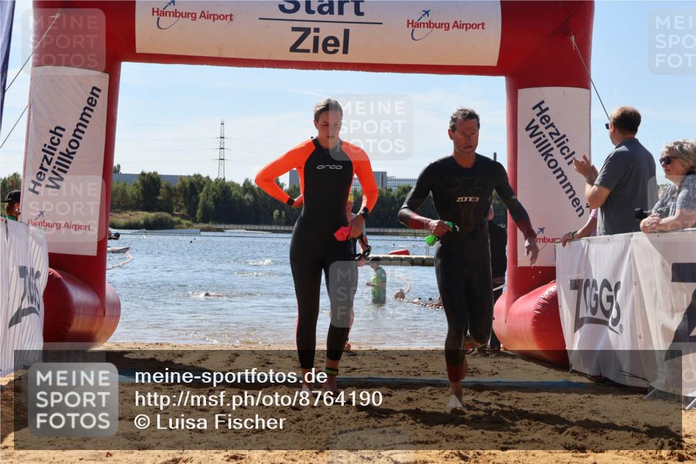 07.09.2025 - 19. Norderstedt Triathlon Luisa Fischer http://msf.ph/oto/8764190 07.09.2025 12:31:07 Schwimmen 166, 209, 1344 meine-sportfotos.de