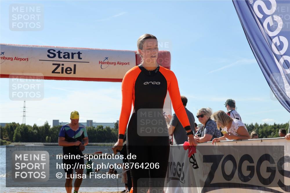 07.09.2025 - 19. Norderstedt Triathlon Luisa Fischer http://msf.ph/oto/8764206 07.09.2025 12:31:09 Schwimmen 166, 209, 1344 meine-sportfotos.de