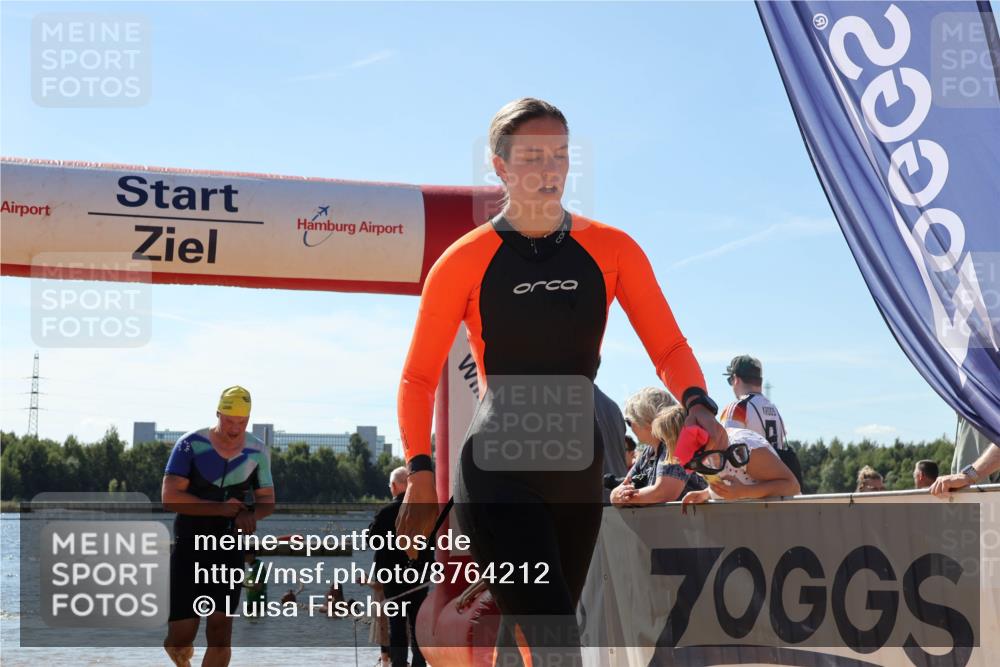 07.09.2025 - 19. Norderstedt Triathlon Luisa Fischer http://msf.ph/oto/8764212 07.09.2025 12:31:09 Schwimmen 166, 209, 1344 meine-sportfotos.de