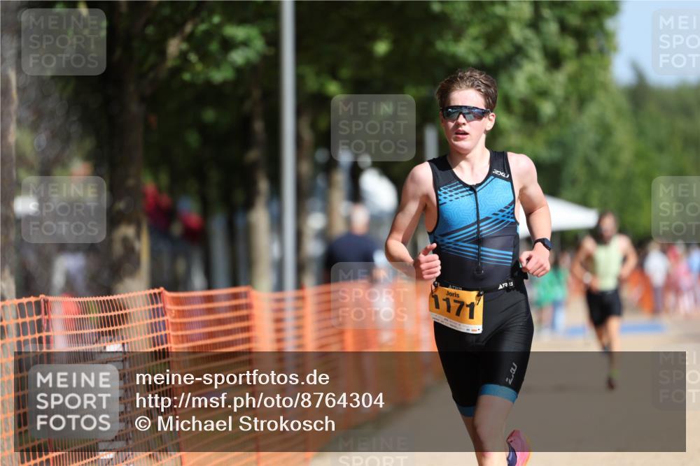 07.09.2025 - 19. Norderstedt Triathlon Michael Strokosch http://msf.ph/oto/8764304 07.09.2025 11:31:14 Laufen 196, 1171 meine-sportfotos.de