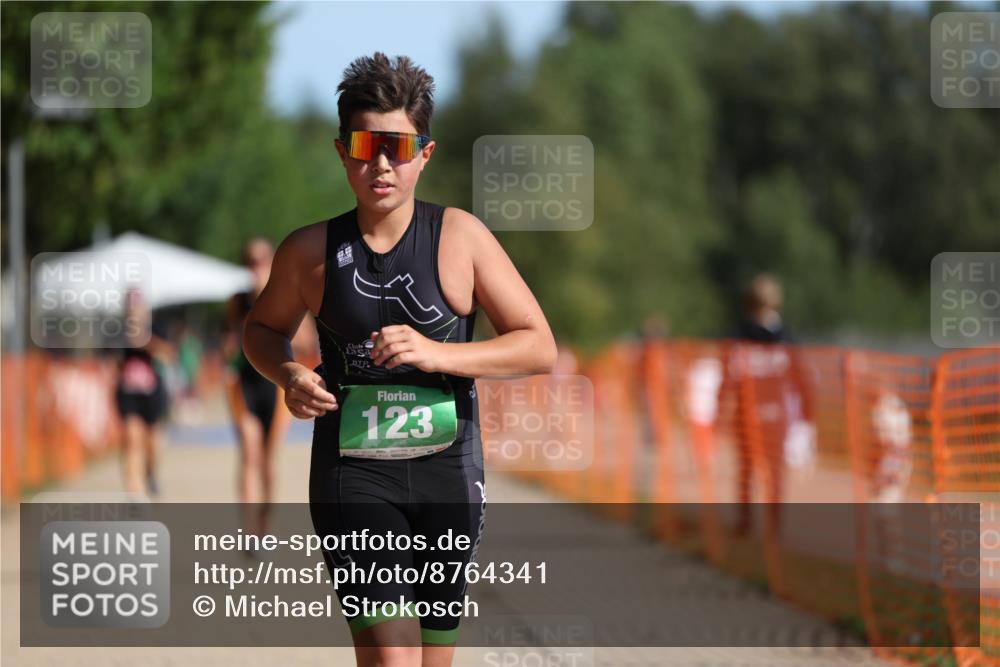 07.09.2025 - 19. Norderstedt Triathlon Michael Strokosch http://msf.ph/oto/8764341 07.09.2025 10:48:16 Laufen 91, 123 meine-sportfotos.de