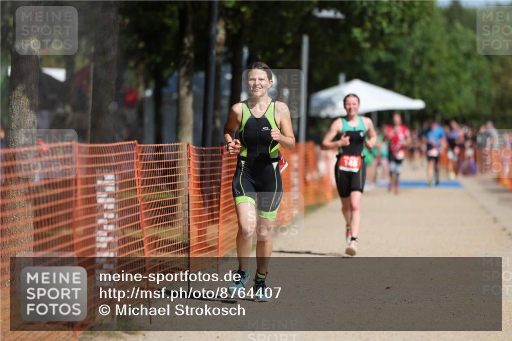 07.09.2025 - 19. Norderstedt Triathlon Michael Strokosch http://msf.ph/oto/8764407 07.09.2025 12:12:27 Laufen 148, 778 meine-sportfotos.de