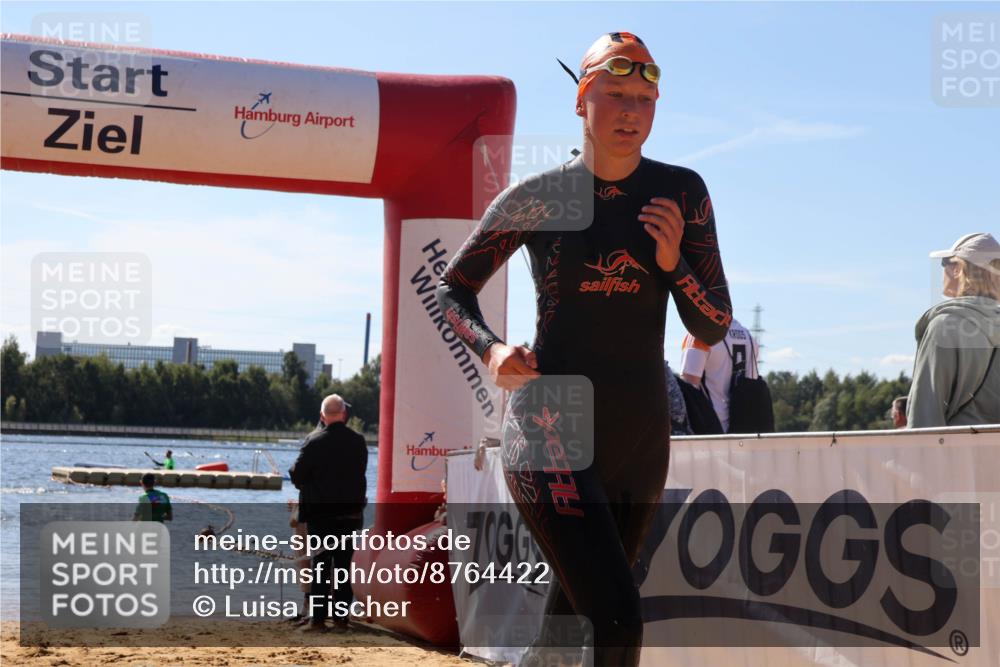 07.09.2025 - 19. Norderstedt Triathlon Luisa Fischer http://msf.ph/oto/8764422 07.09.2025 12:31:52 Schwimmen 346 meine-sportfotos.de