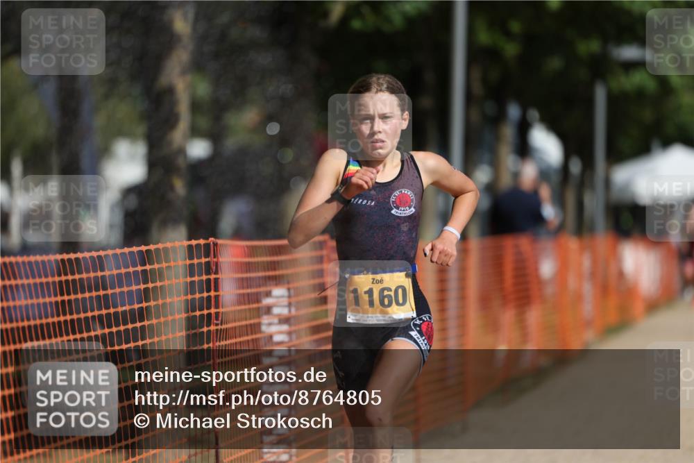 07.09.2025 - 19. Norderstedt Triathlon Michael Strokosch http://msf.ph/oto/8764805 07.09.2025 11:31:27 Laufen 1160, 1198 meine-sportfotos.de